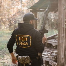 Modern Vintage Hoodie - Black/Yellow