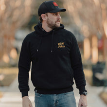 Modern Vintage Hoodie - Black/Yellow