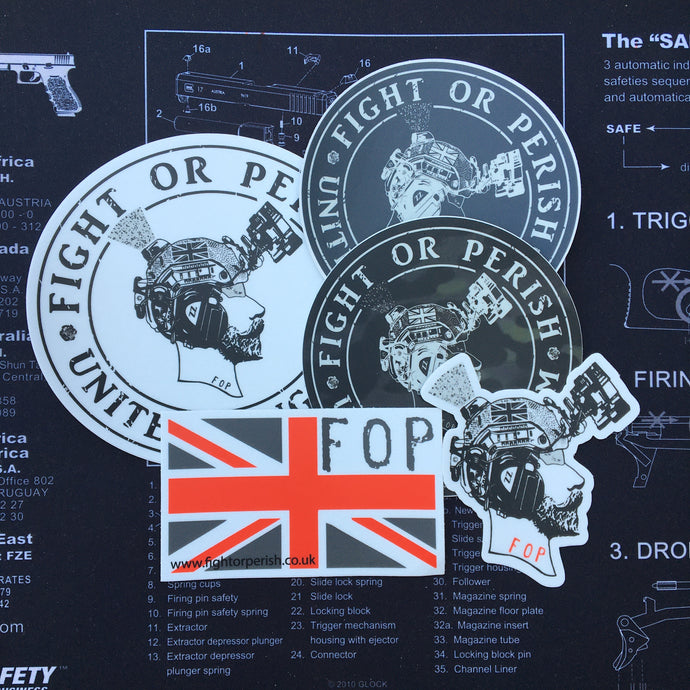 Stickers – Fight Or Perish